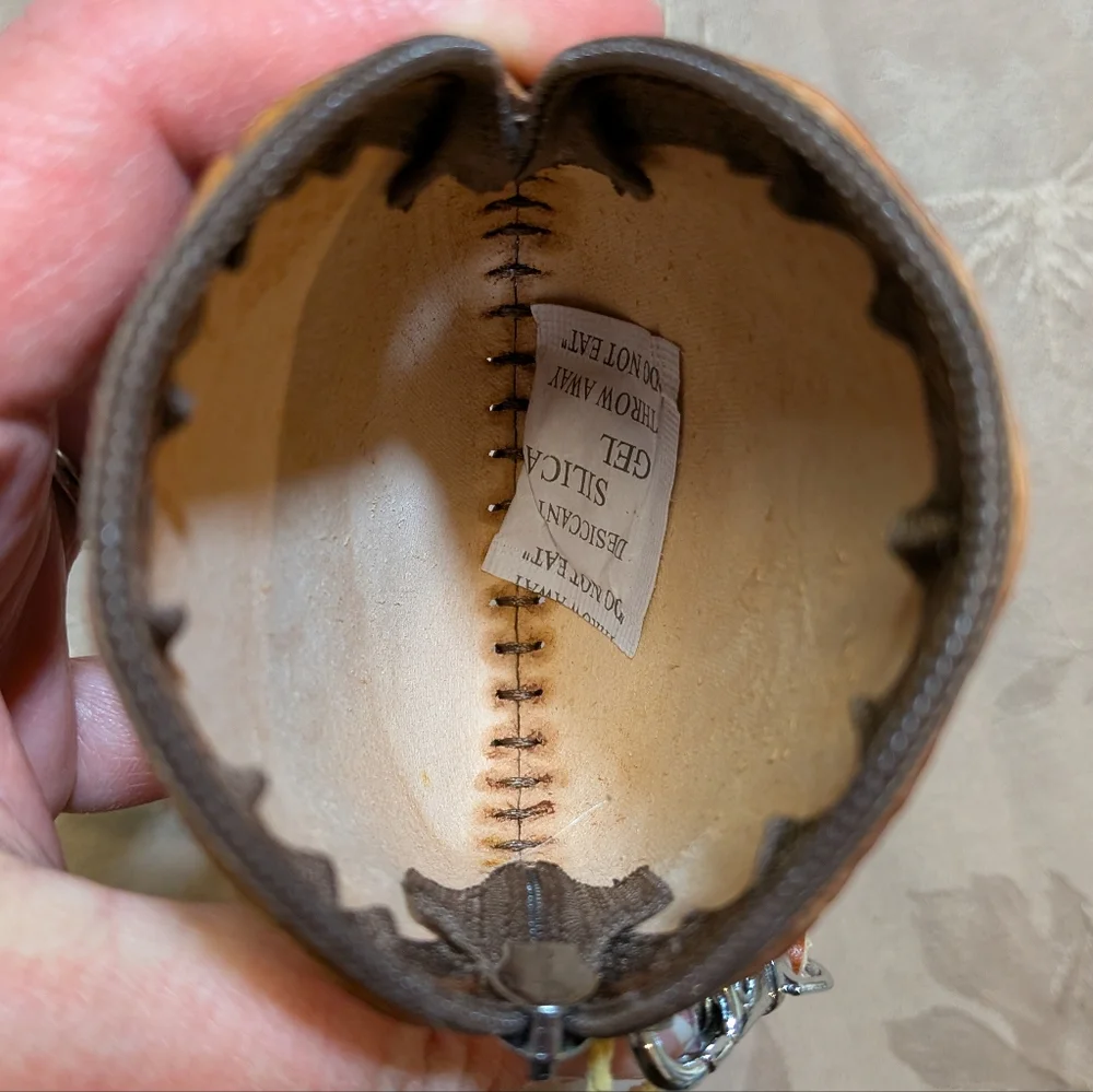 Hawaiian Handmade Turtle Leather Wristlet, NWT! - Picture 5 of 5